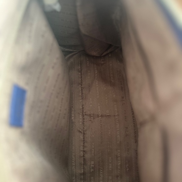 Ralph Lauren Leather Satchel Handbag - NWT - Picture 6 of 6